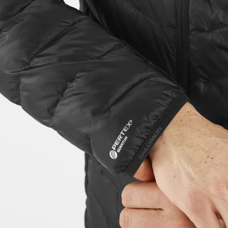 Salomon Outline Primaloft Men's Insulated Jackets Black | CA 63D42